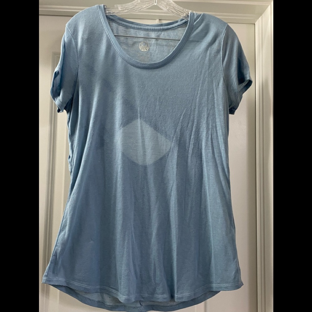 Te Verde Cutout Back Blue Top M    ✨ 30% OFF BUNDLE 2+ items ✨